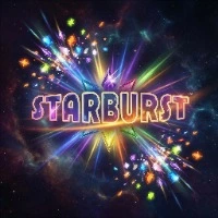 Starburst slot game artwork at Candyland Casino for United Kingdom players