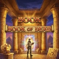 Book of Dead slot game artwork at Candyland Casino for United Kingdom players